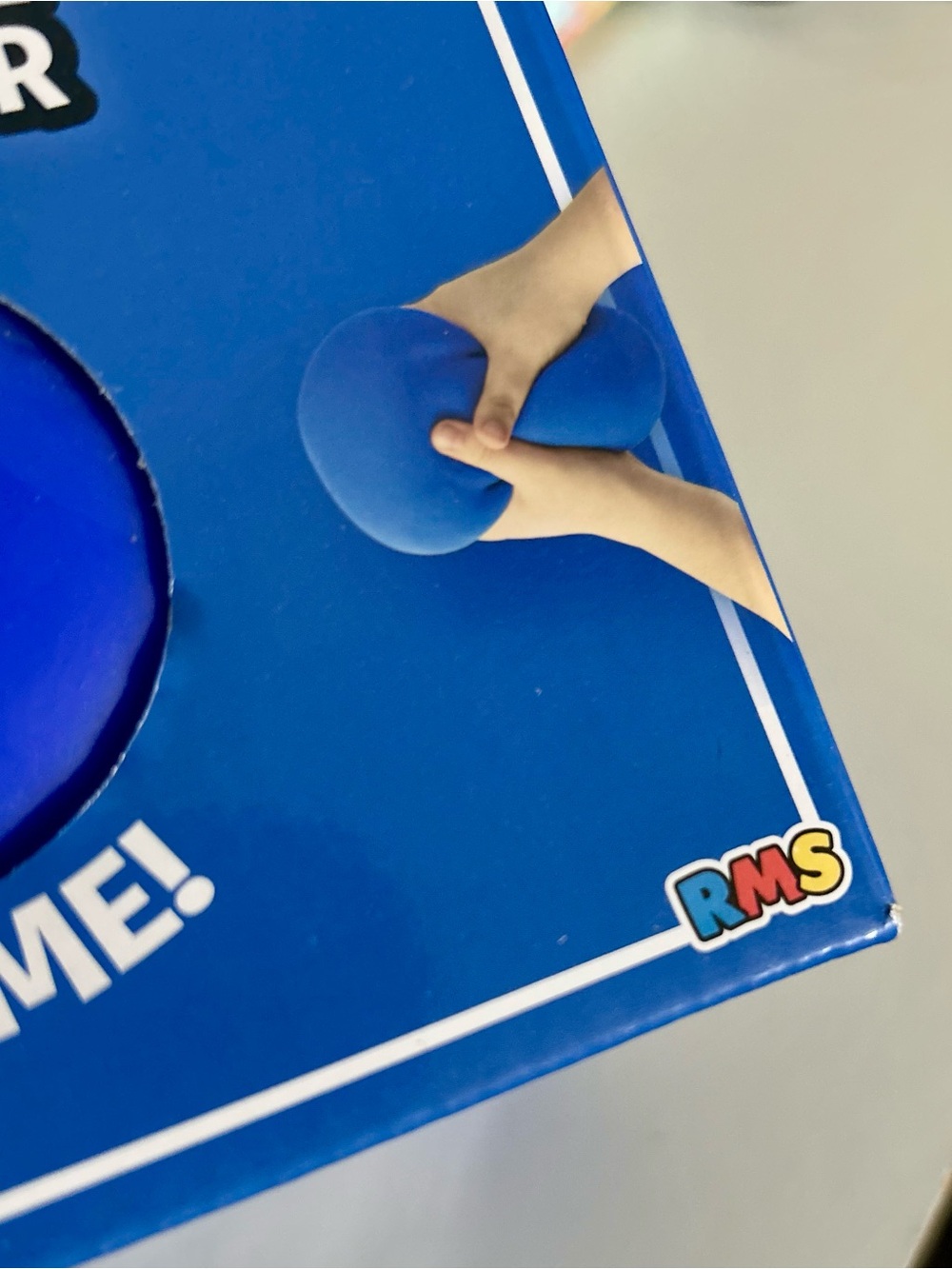 Blue Jumbo Ultimate De-Stressor Ball RMS - Picture 6 of 7